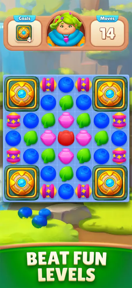 My Lovely Planet Puzzle Match3 - iOSGods.com screenshot 1