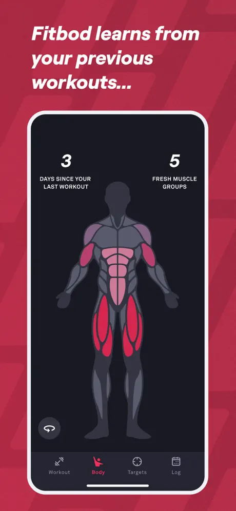 Fitbod screenshot 3