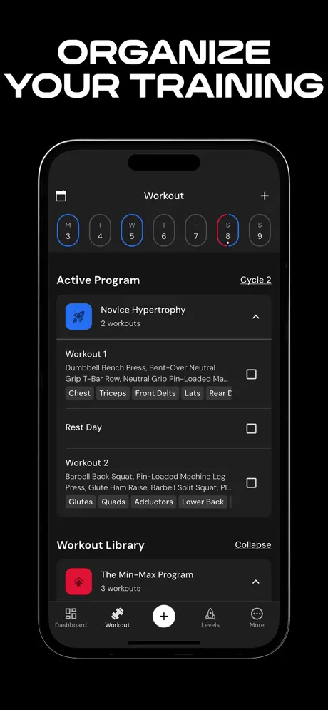 Workouts screenshot 4