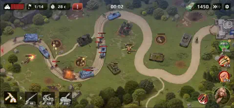 WWII Defense - iOSGods.com screenshot 1
