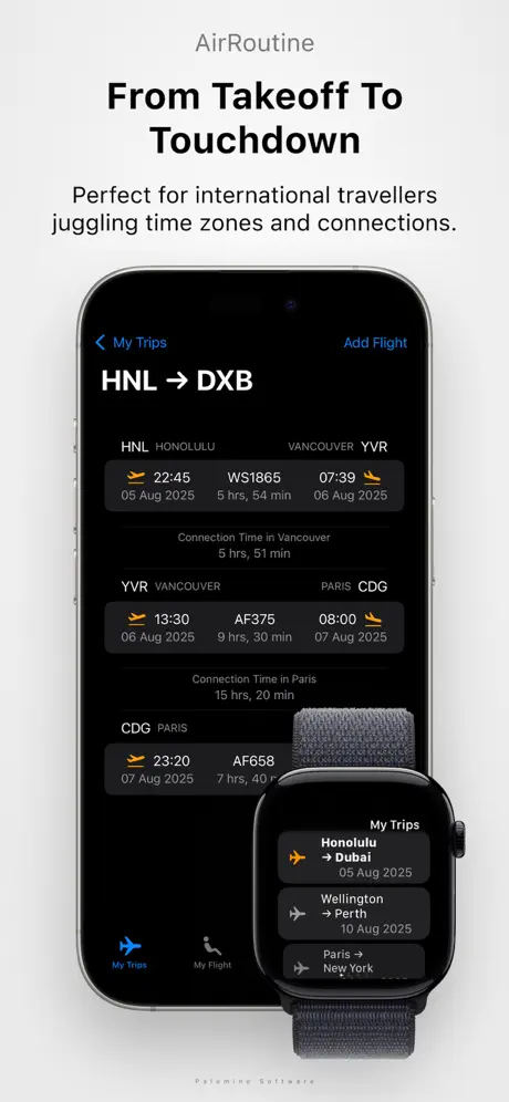 AirRoutine screenshot 2