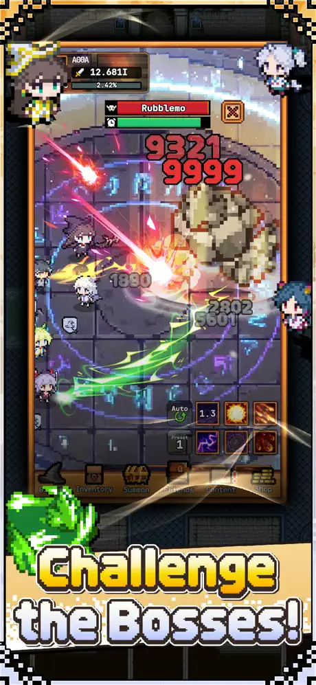 Legend of Witch : Idle RPG ✨ screenshot 2