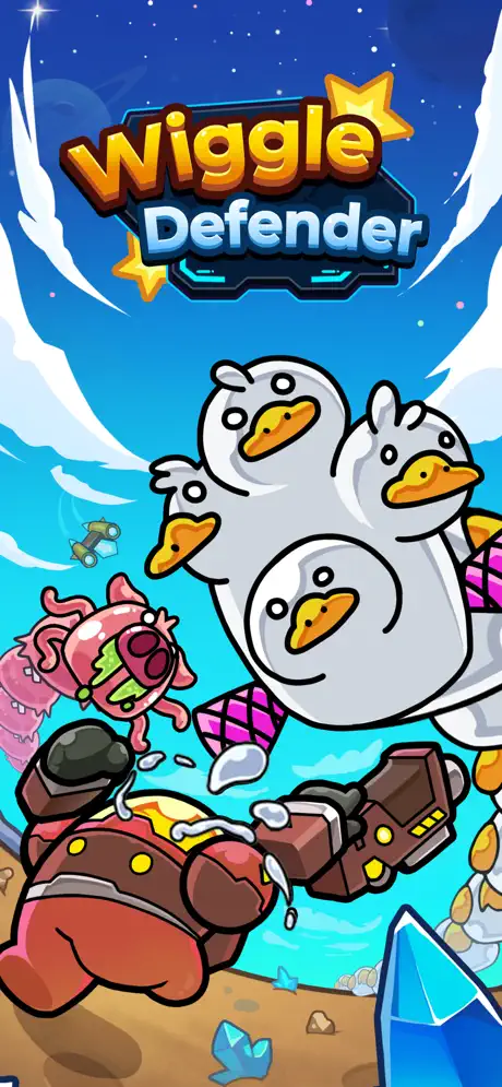 Wiggle Defender - iOSGods.com screenshot 1