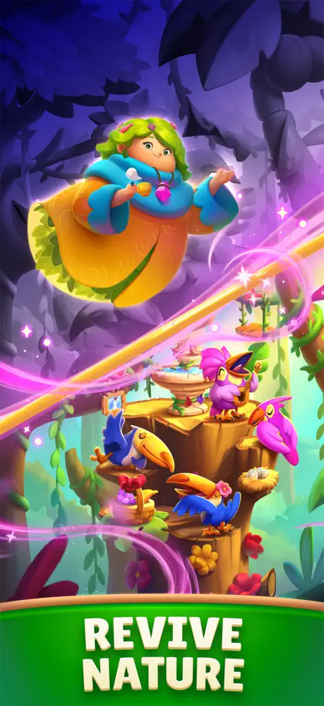 My Lovely Planet Puzzle Match3 - iOSGods.com screenshot 2
