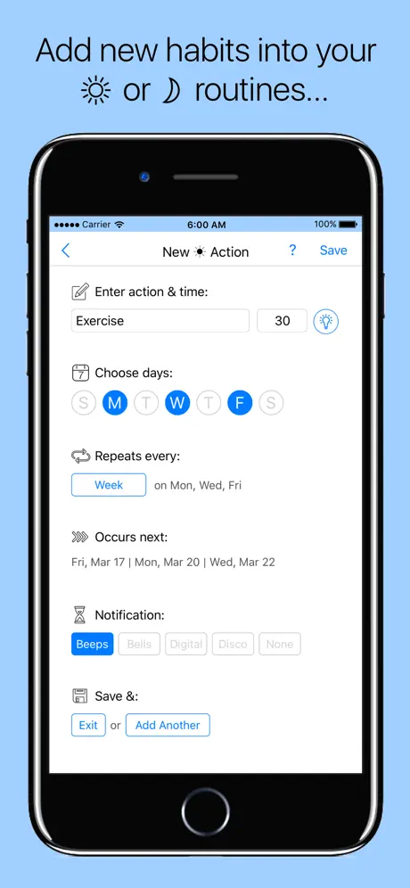 Routinist screenshot 3