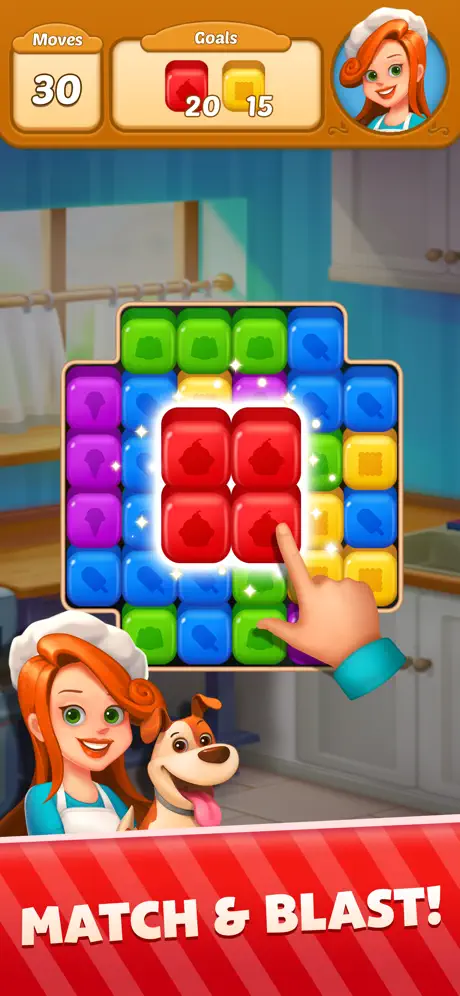 Sweet Cube Blast - iOSGods.com screenshot 2