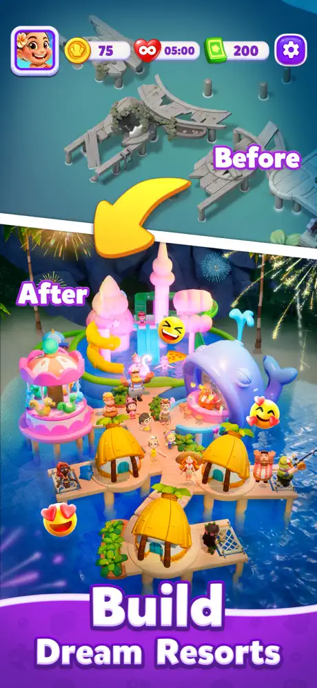 Pop Island - iOSGods.com screenshot 3