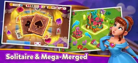 Merge Solitaire Kingdom - iOSGods.com screenshot 4