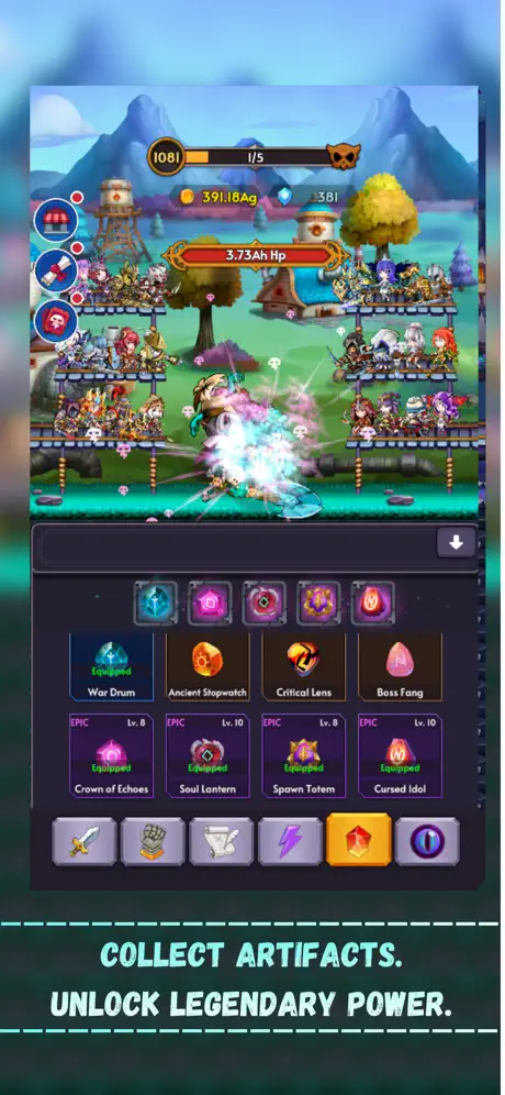 Hero Tap Legends ✨ screenshot 5
