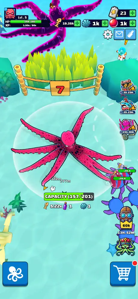 Octopus Feast - iOSGods.com screenshot 3