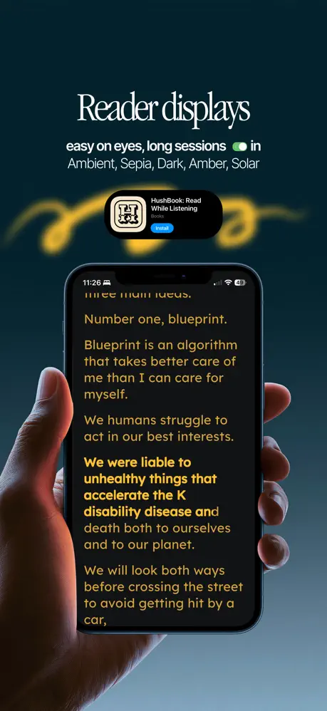 HushBook screenshot 2