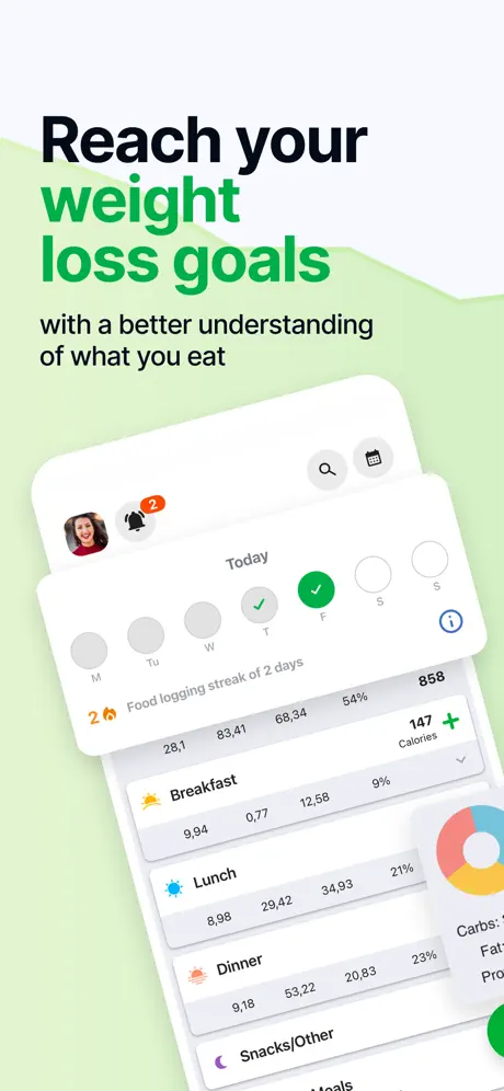 fatsecret screenshot 1