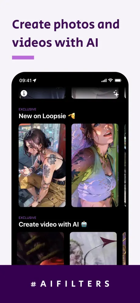 Loopsie: AI Image Effects screenshot 4