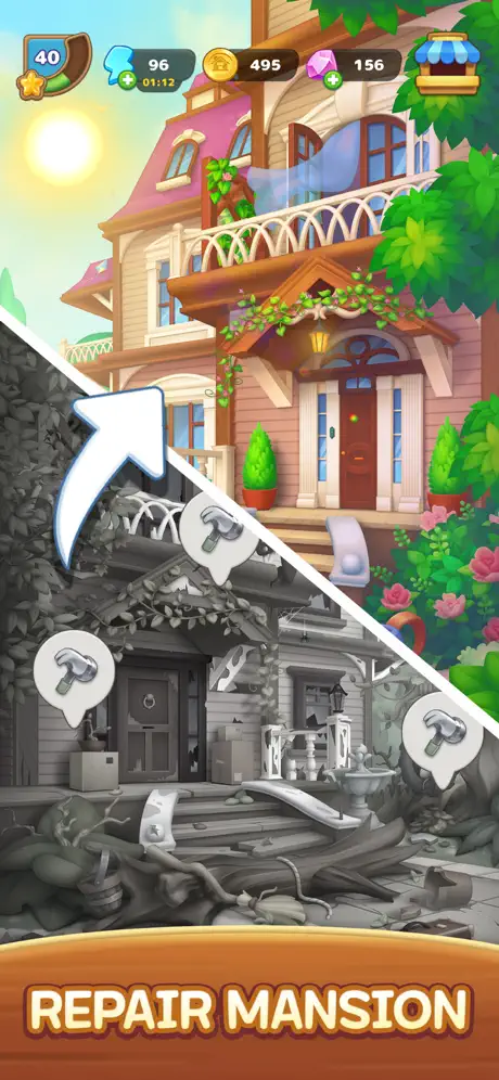 Merge Village - iOSGods.com screenshot 2