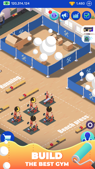 Idle Fitness Gym Tycoon ✨ screenshot 5