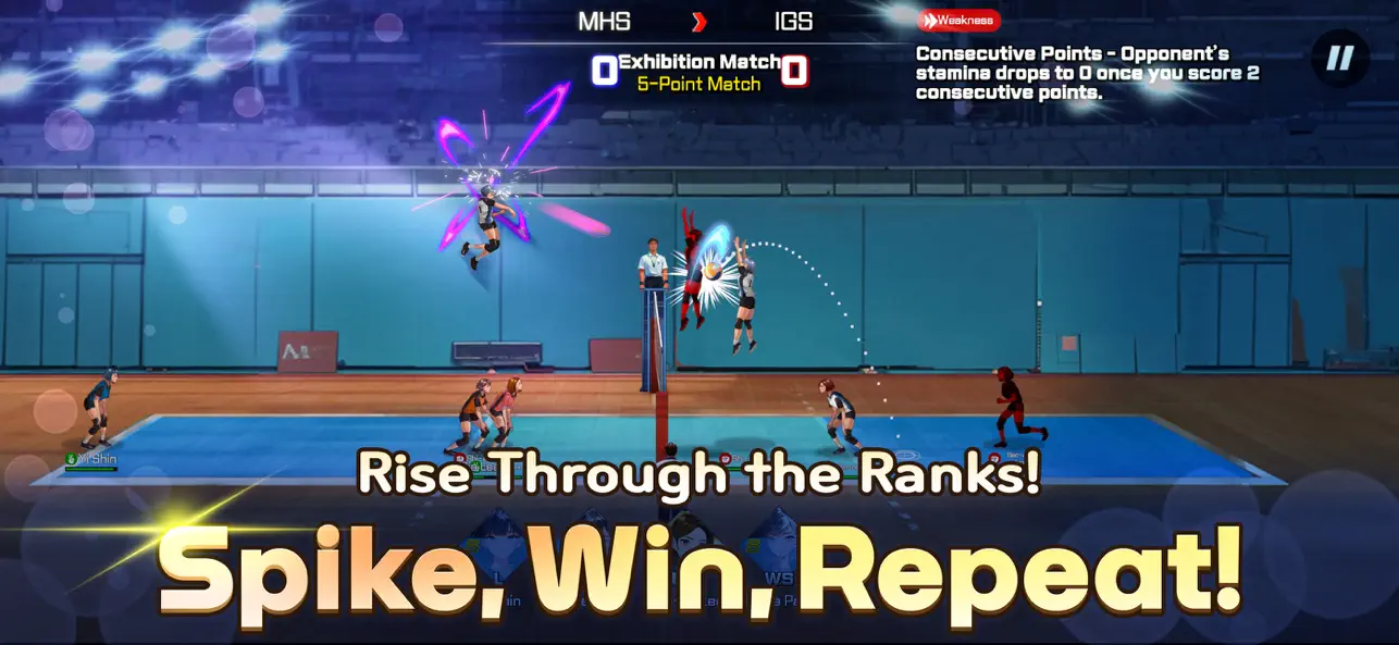 VolleyGirls screenshot 2