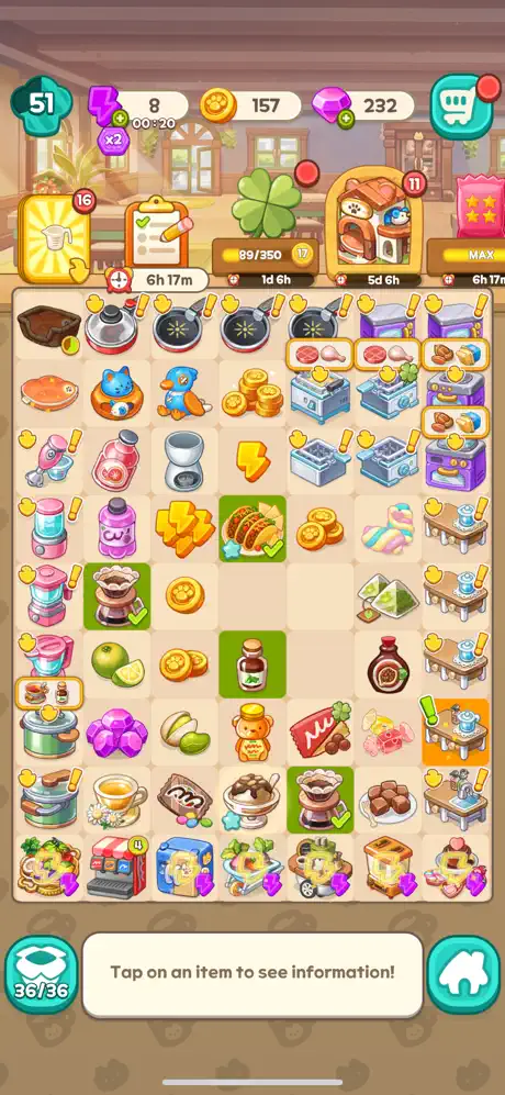 Merge Cat Cafe ✨ screenshot 3