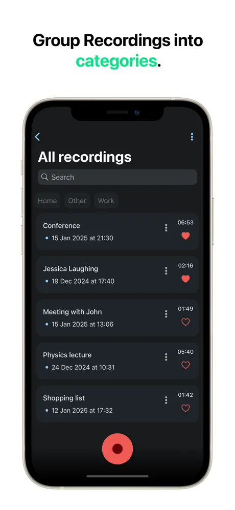 Audio Recorder screenshot 2