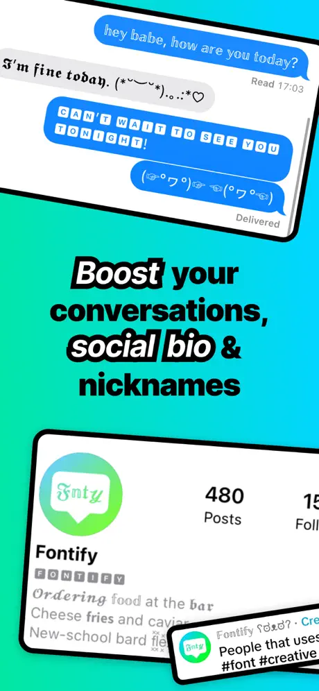 Fontify - Fonts for iPhones screenshot 3