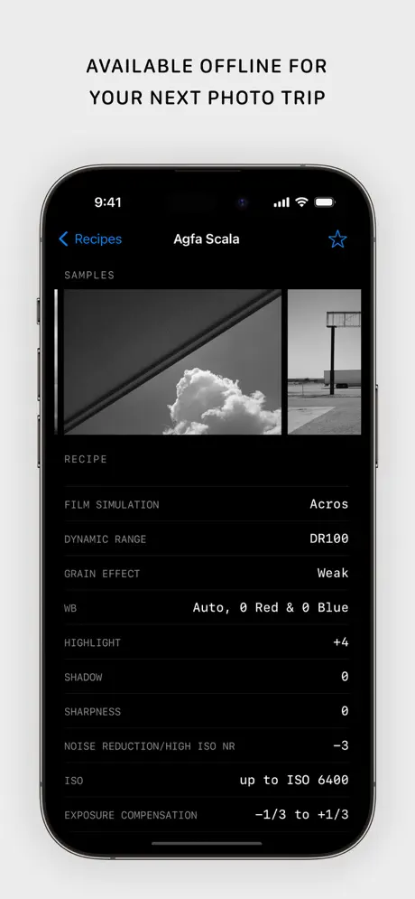 Fuji X Weekly — Film Recipes screenshot 3