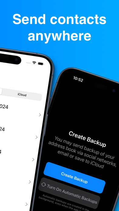 Contacts Transfer & Backup Pro screenshot 2