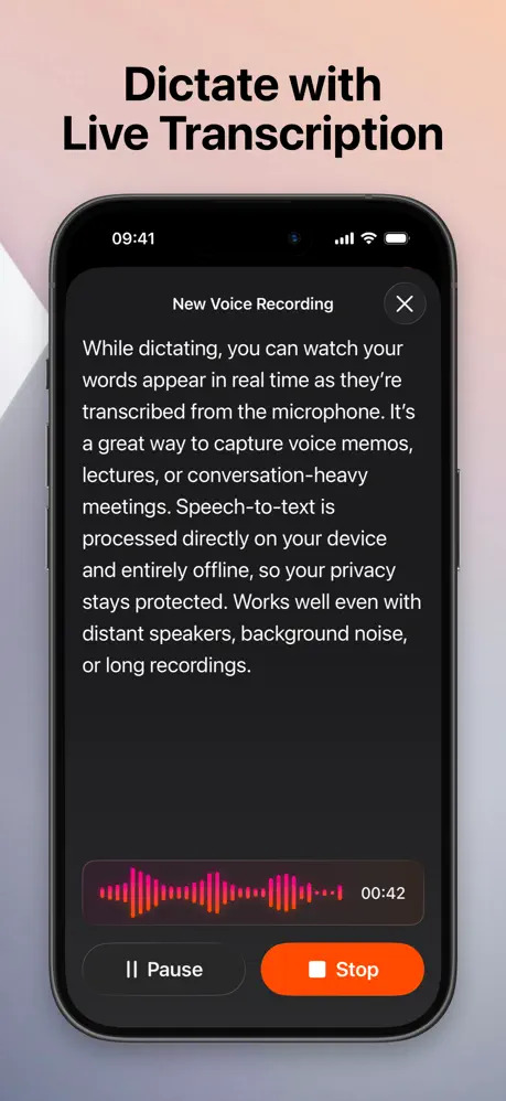 Transcription Pro screenshot 2