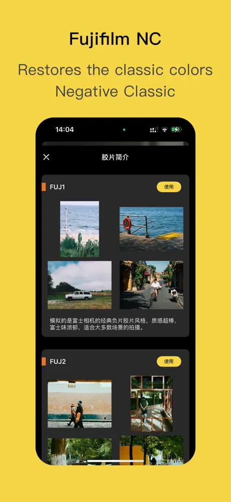 Limi Cam - Retro film Camera screenshot 2