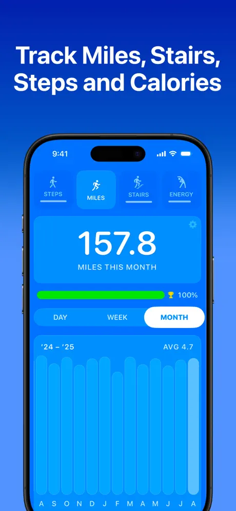 Steps: Step Counter, Pedometer screenshot 3