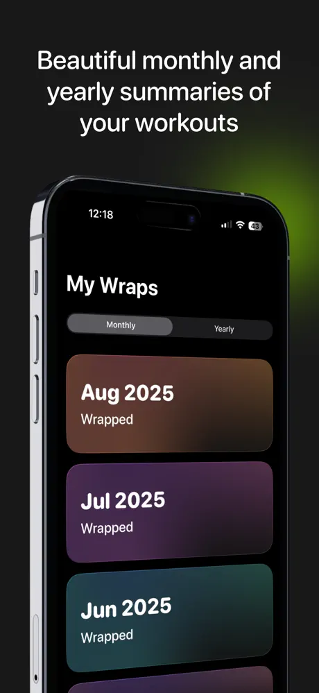 Fitness Wrapped screenshot 2