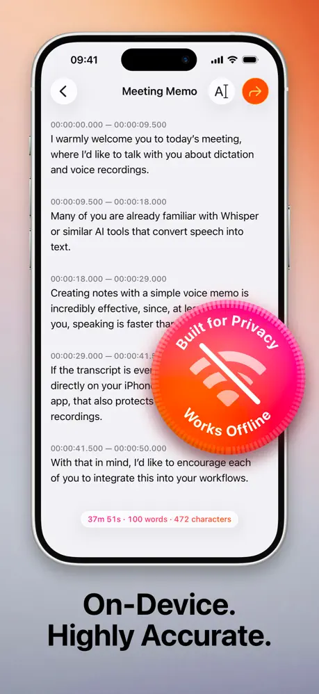 Transcription Pro screenshot 3