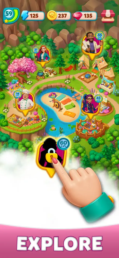Party Project: Merge Makeover - iOSGods.com screenshot 4