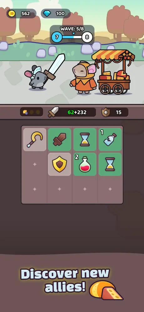 Mouse Quest: Idle RPG ✨ screenshot 5