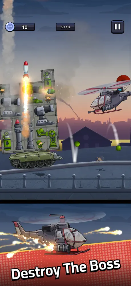 Tank Defense: Merge Attack ✨ screenshot 4