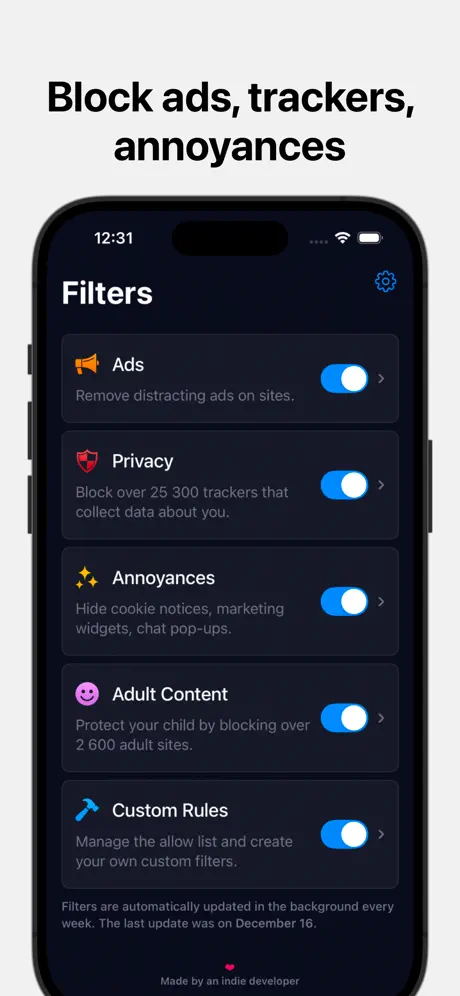 1Blocker screenshot 1