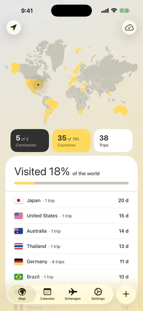 Countries screenshot 1