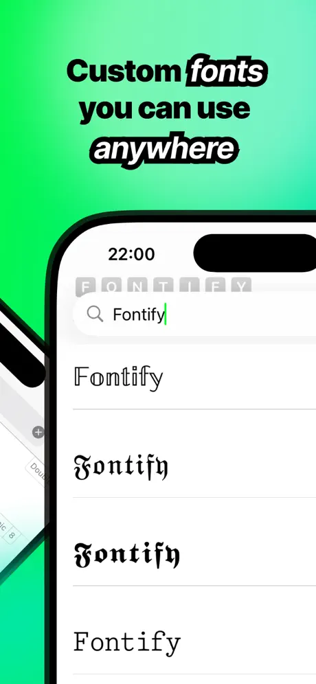 Fontify - Fonts for iPhones screenshot 2