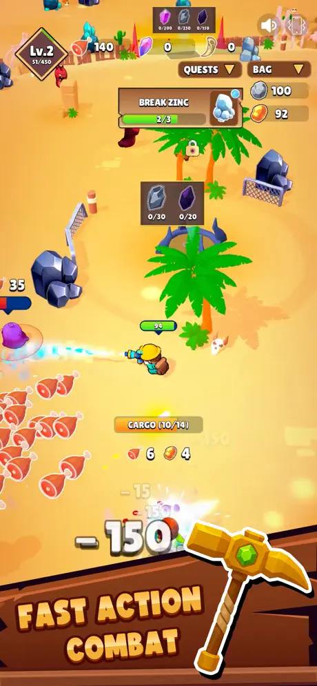 Mine Adventure : Survival RPG - iOSGods.com screenshot 2