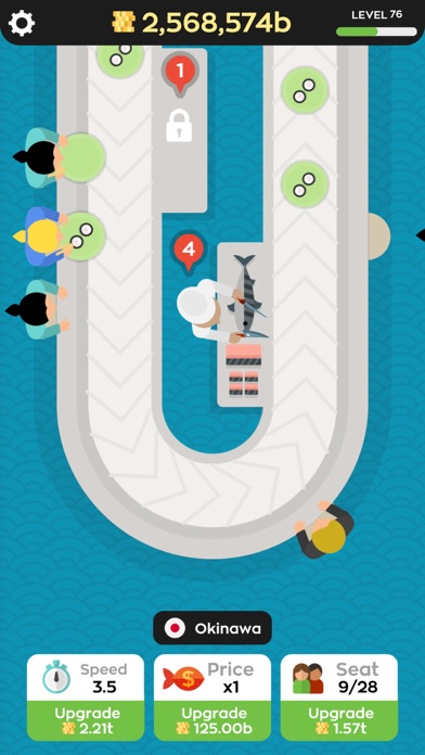 Sushi Bar Idle - iOSGods.com screenshot 1