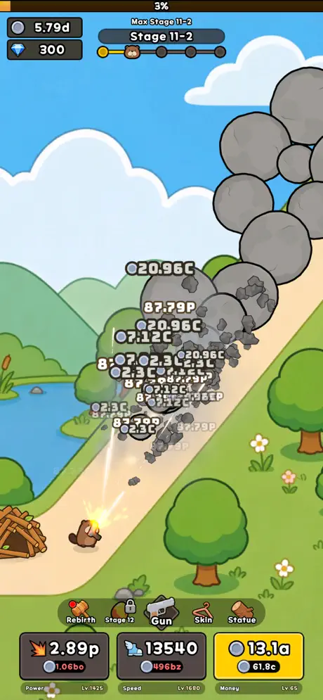 Rumble Beavers ✨ screenshot 1