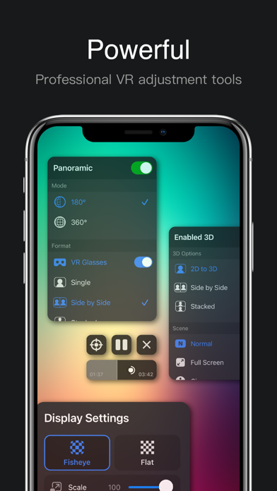 rPlayer: VR & 3D Video Player screenshot 4