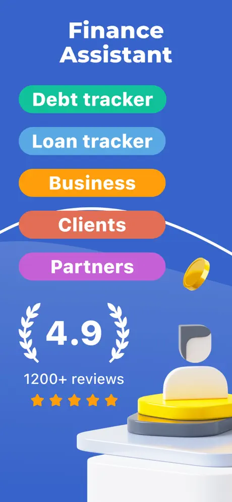 Debt & Bill Tracker – Saldo screenshot 1