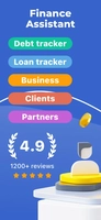 Screenshot 1 of Debt & Bill Tracker – Saldo