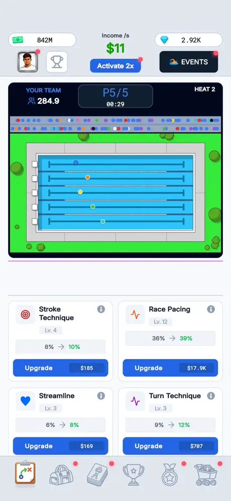 Track Star - Team Managar Idle ✨ screenshot 2