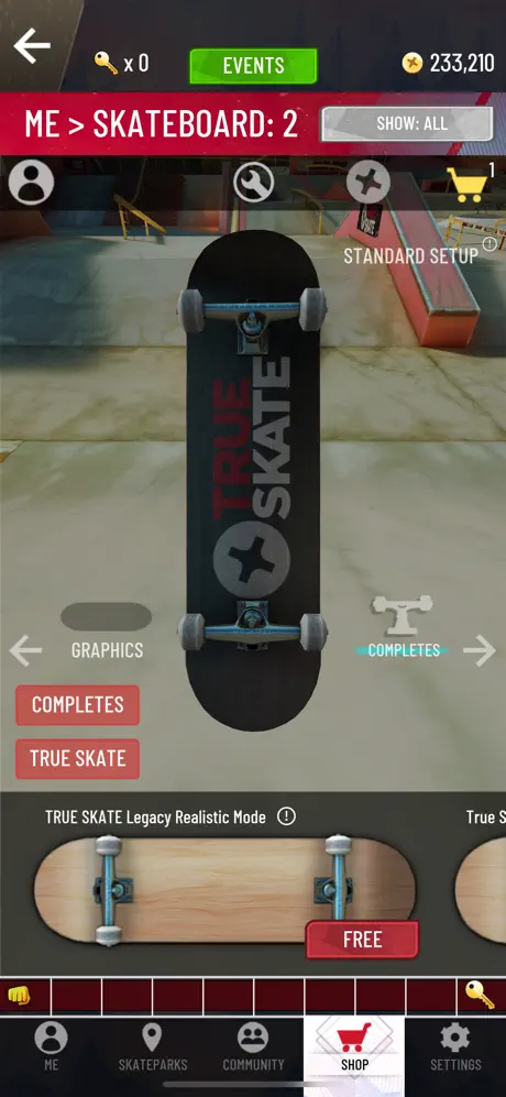 True Skate+ screenshot 4