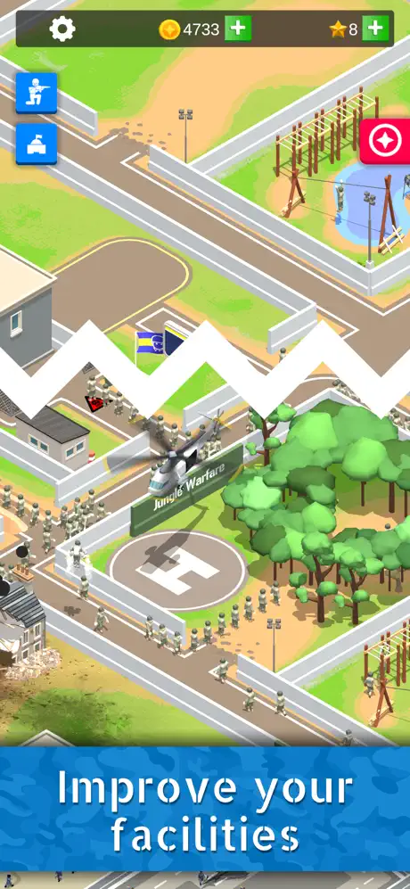 Idle Army Base - iOSGods.com screenshot 2