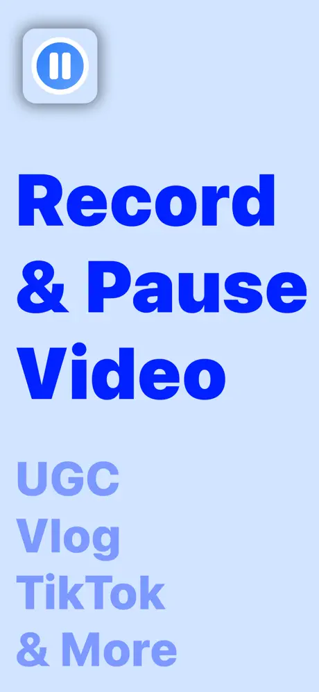 Pause Camera Video Recorder screenshot 1