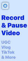 Screenshot 1 of Pause Camera Video Recorder