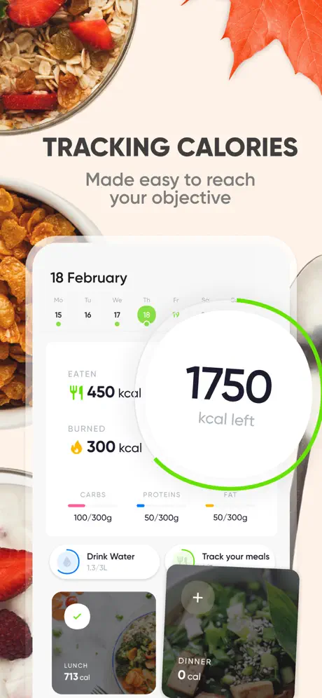 Nutrition Coach: Food tracker screenshot 1
