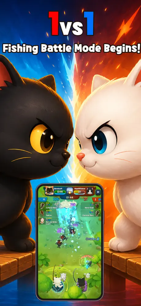 Cats Fishfarm ✨ screenshot 1