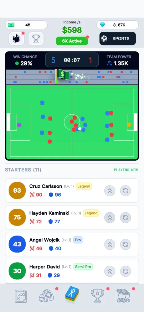 Sport Star Idle ✨ screenshot 4